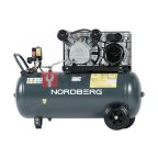  Компрессор поршневой с ременной передачей 220В, ресив. 100л, 360л/мин NORDBERG NCP100/360A мни (0)