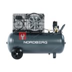  Компрессор поршневой с ременной передачей 220В, ресив. 100л, 360л/мин NORDBERG NCP100/360A (3)