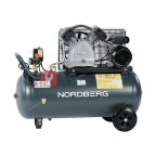  Компрессор поршневой с ременной передачей 220В, ресив. 100л, 420л/мин NORDBERG NCP100/420A (2)