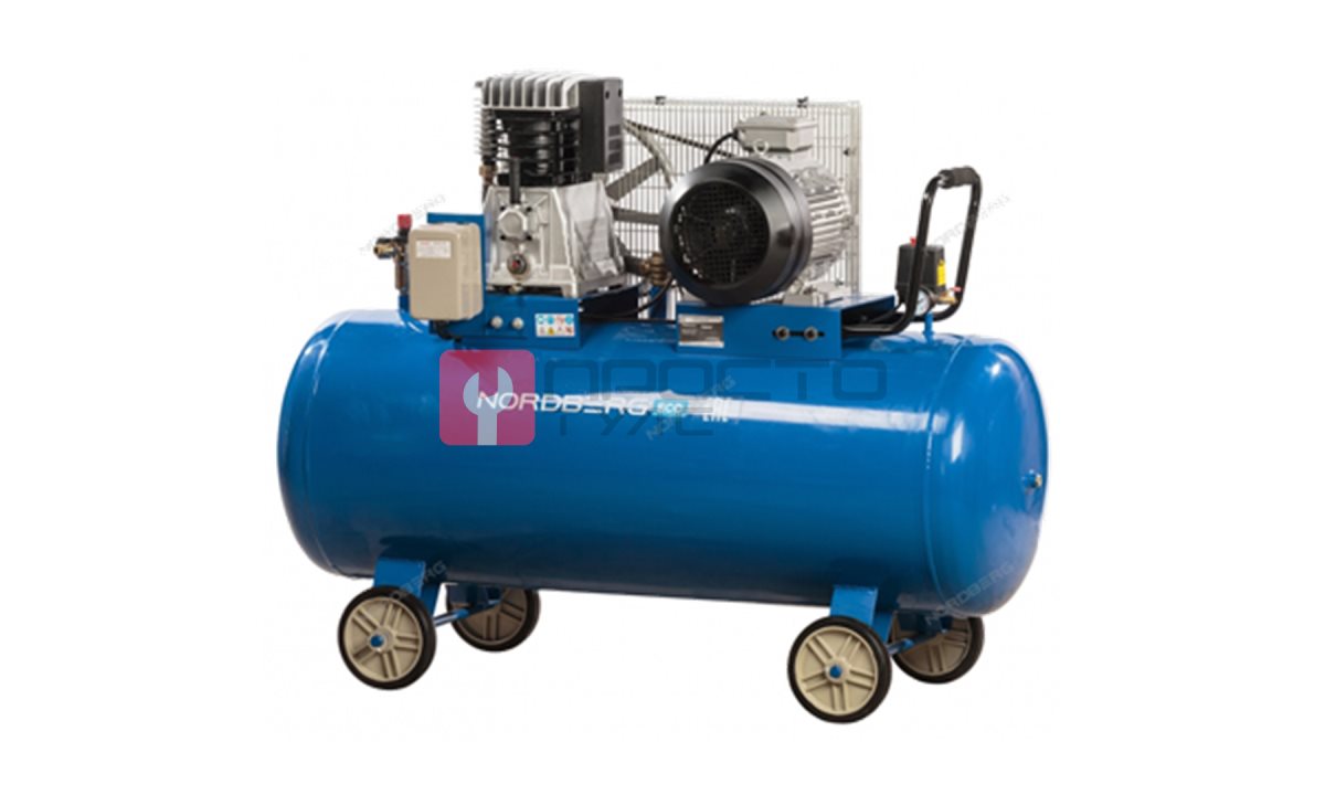  Компрессор поршневой с ременным приводом, объем 300 л NORDBERG ECO NCE300/810 (0)