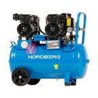  Компрессор безмасляный 220В, ресив. 50л, 440л/мин NORDBERG NCEO50/440 мни (0)