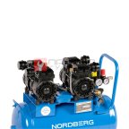  Компрессор безмасляный 220В, ресив. 50л, 440л/мин NORDBERG NCEO50/440 (2)