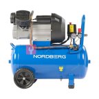  Компрессор поршневой V-образный 220В, ресив. 50л, 360л/мин NORDBERG NCE50/360V мни (1)
