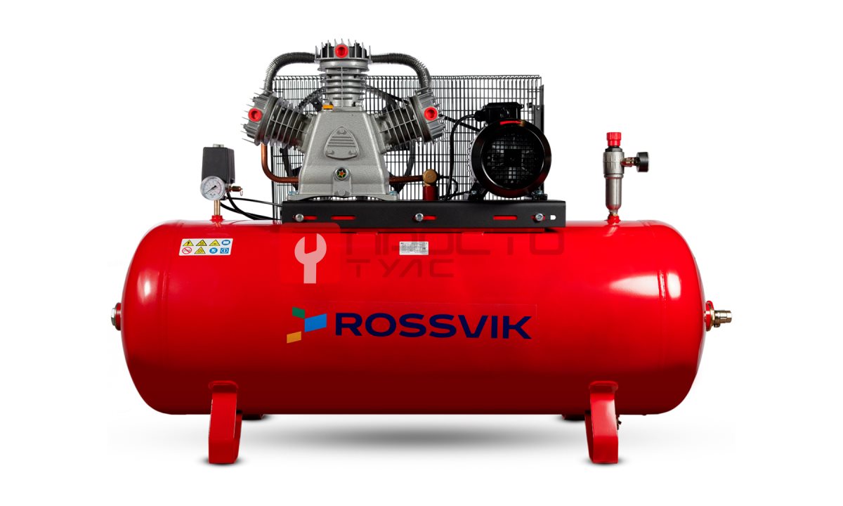  Компрессор поршневой ROSSVIK СБ4/Ф-270.LB75, 950л/мин, 10бар, ресивер 270л, 380В/5,5кВт (0)