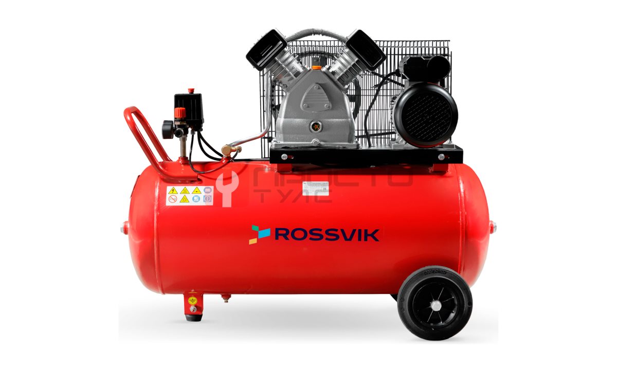  Компрессор поршневой ROSSVIK СБ4/С-100.LB30, 420л/мин, 10бар, ресивер 100л, 380В/2,2кВт (0)