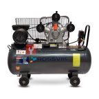  Компрессор ROSSVIK RPC-400A, 400 л/мин, 10 бар, ресивер 100 л, 220 В/2,2 кВт, серый мни (1)