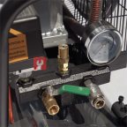  Компрессор ROSSVIK RPC-400A, 400 л/мин, 10 бар, ресивер 100 л, 220 В/2,2 кВт, серый (4)