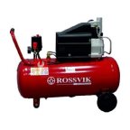 Компрессор ROSSVIK СБ4/С-24.J1048В, 260 л/мин, 8 бар, ресивер 24 л, 220 В/1,8 кВт, красный фото