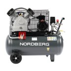  Компрессор поршневой с ременной передачей 380В, ресив. 50л, 420л/мин NORDBERG NCP50/420 (2)
