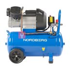  Компрессор поршневой V-образный 220В, ресив. 50л, 360л/мин NORDBERG NCE50/360V (2)