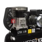  WDK-90532 Компрессор поршневой с ременным приводом 320 л/мин, 2.2 КВт, 220 В, ресивер 50 л (3)