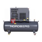  Компрессор винтовой, 5,5 кВт, 10 бар, 660 л/мин, ресивер 230 л, IP54 NORDBERG NCF7,5R мни (1)