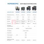  Компрессор винтовой, 7,5 кВт, 10 бар, 950 л/мин, ресивер 300л, осушитель NORDBERG NCN10RD (3)