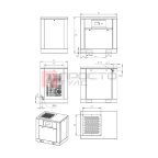  Винтовой компрессор BK 7.5/10 CFM (10)