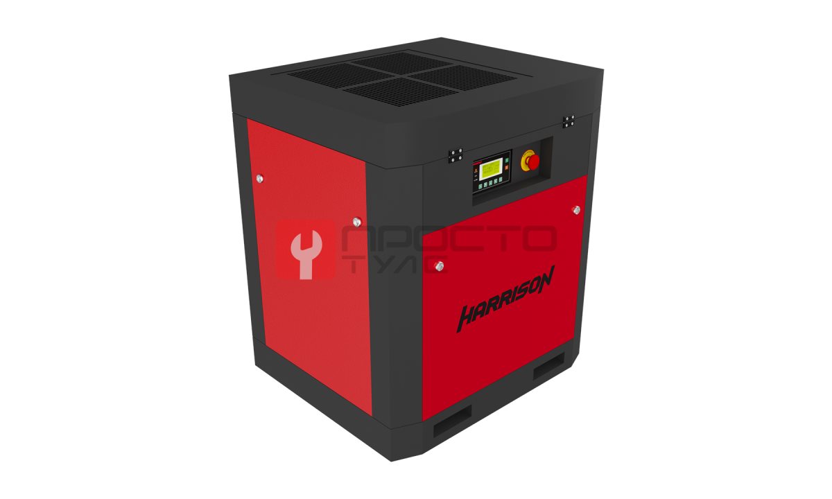  HRS-942100IP-23 Винтовой компрессор с ременным приводом Harrison: 2100 л/мин, 10 бар, 15 кВт (1)