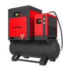  HRS-94531TD5 Винтовой компрессор с ресивером и осушителем Harrison: 530 л/мин, 10 бар, 5.5 кВт, 500 мни (0)