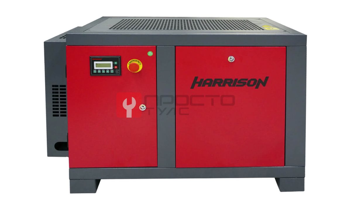  HRS-94550 Винтовой компрессор с ременным приводом Harrison: 550 л/мин, 8 бар, 4 кВт (0)