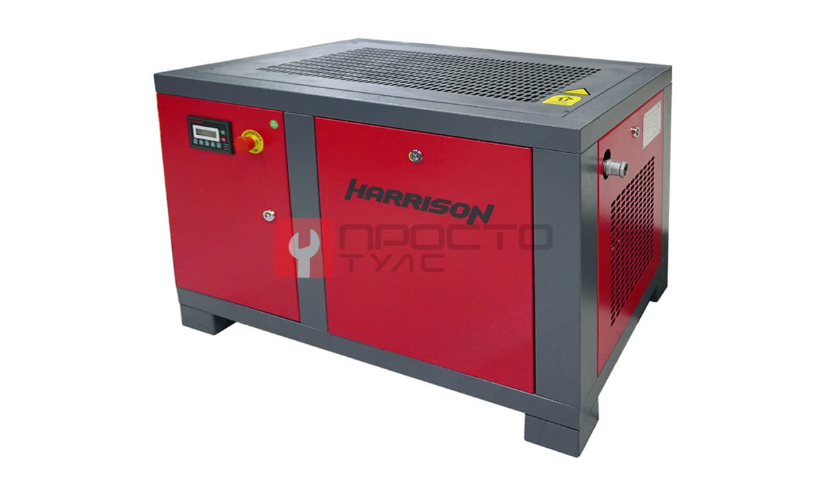  HRS-94550 Винтовой компрессор с ременным приводом Harrison: 550 л/мин, 8 бар, 4 кВт (1)