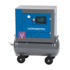  Компрессор винтовой, 5,5 кВт, 10 бар, 550 л/мин, ресивер 160 л, IP65 NORDBERG NCA8R мни (0)