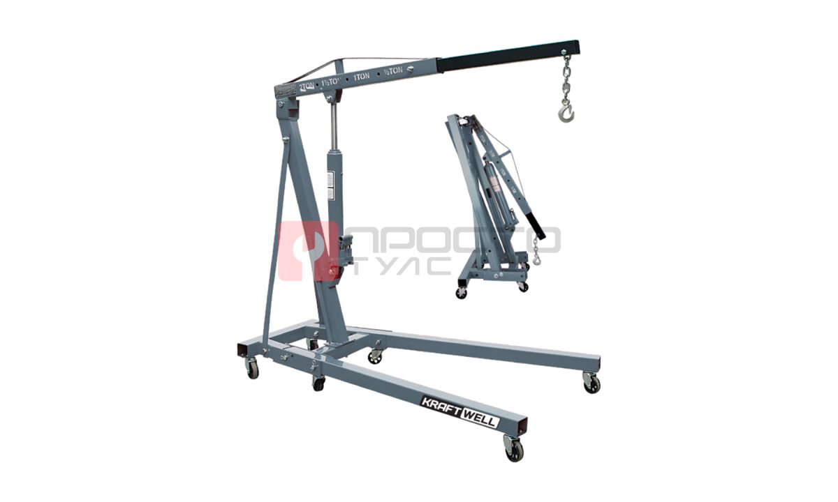  KraftWell KRWC2 Кран складной двухтактный г/п 2 т. (0)