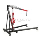  WDK-83202 Кран гидравлический гаражный двухтактный, 2 т (2)