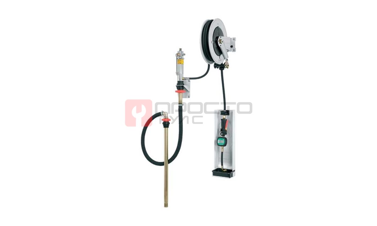 KraftWell KRW1742S Комплект для раздачи масла из бочек, настенный, с катушкой (0)