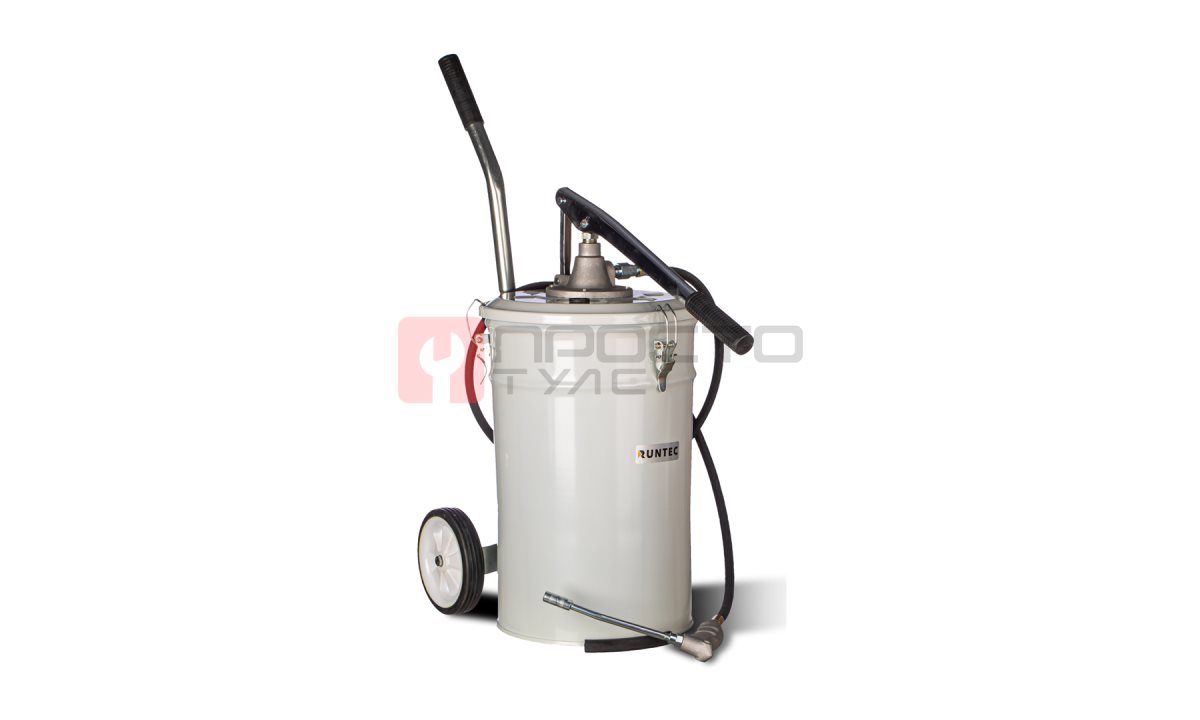  RUNTEC RT-HPG20W Нагнетатель смазки ручной на колесах, 20 л (0)