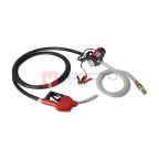  WDK-DYB50HT(24V) Насос перекачки топлива электрический 24В, заправочный раздаточный пистолет, комплект шлангов (8)