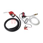  WDK-DYB50HT(24V) Насос перекачки топлива электрический 24В, заправочный раздаточный пистолет, комплект шлангов (4)