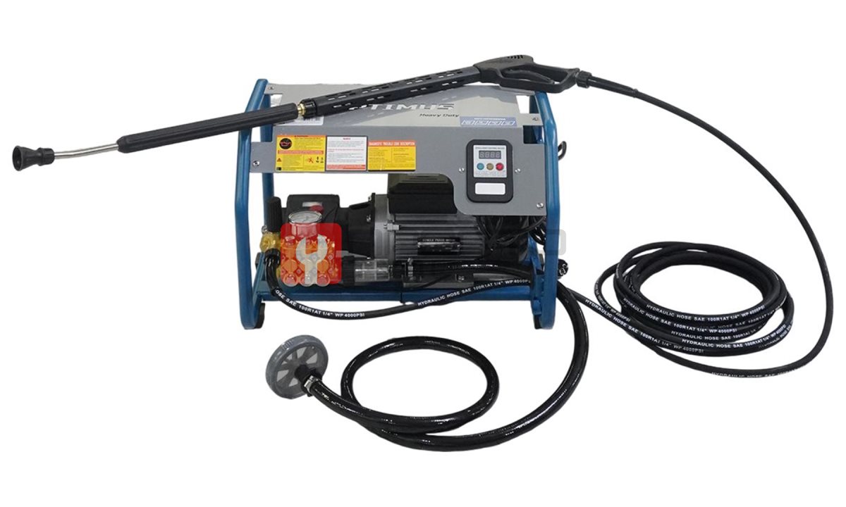  OPT-HPW3200S Профессиональный стационарный аппарат высокого давления, 220V; 3,2KW; 150 bar; 2850 об./мин. (1)