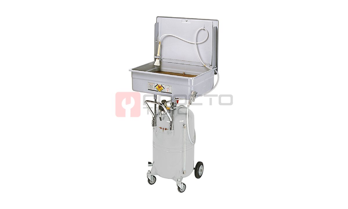  Установка для мойки деталей, компрессионная, с ванной 65 л, RAASM, 70365/C1 (0)