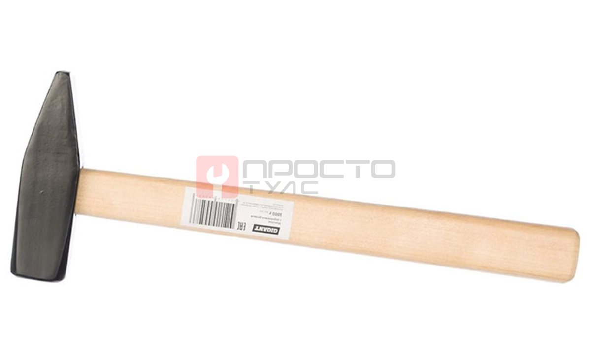  Молоток с деревянной ручкой Gigant 1000 г, GH6 (0)