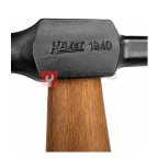  Молоток рихтовочный плоский HAZET 1940 с деревянной ручкой Hickory (2)