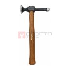  Молоток рихтовочный плоский HAZET 1940 с деревянной ручкой Hickory мни (1)