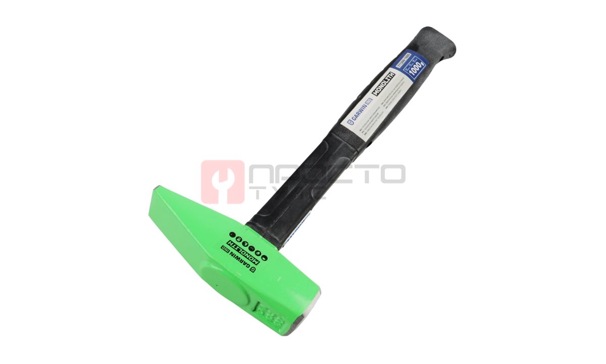  GARWIN INDUSTRIAL 711200-1000 Молоток с обрезиненной рукояткой, серия MONOLITH, 1000 г (1)