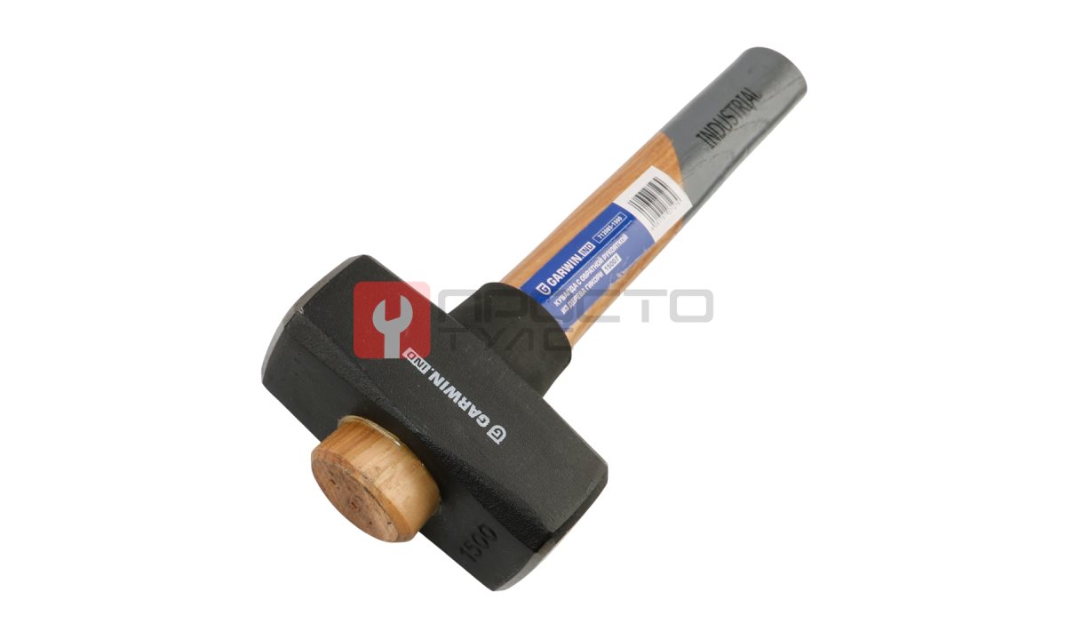  GARWIN INDUSTRIAL 712085-1500 Кувалда Garwin INDUSTRIAL с обратной рукояткой из дерева гикори, 1500 г (1)