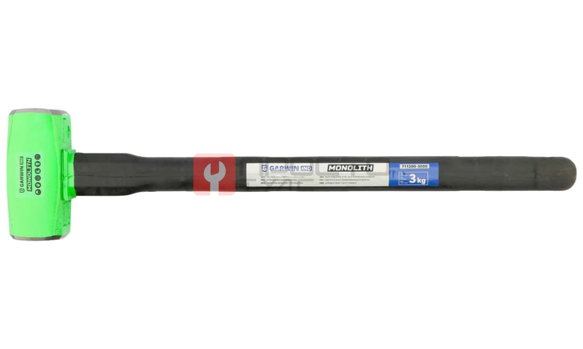  GARWIN INDUSTRIAL 712200-3000 Кувалда с обрезиненной рукояткой, серия MONOLITH, 3 кг (0)