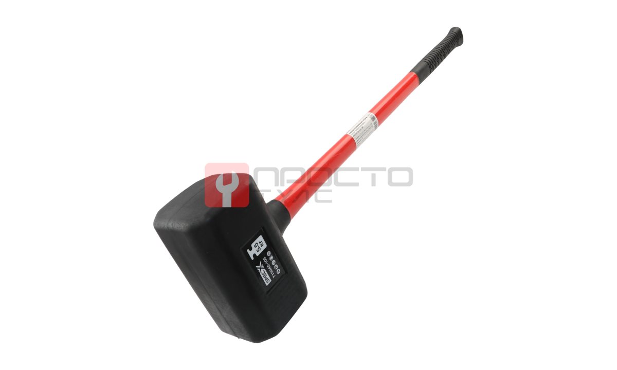  SpecX 713040-105 Кувалда резиновая, без отдачи, 5,5 кг, фибергласовая рукоятка 890 мм (1)