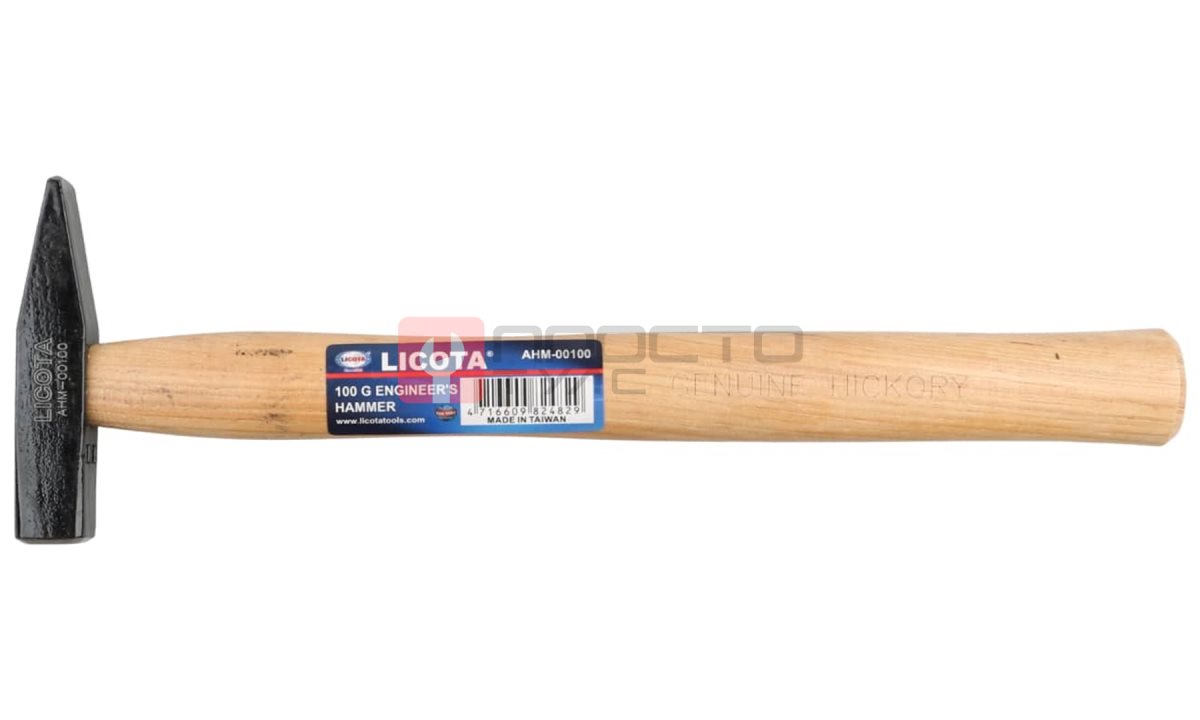  Licota AHM-00100 Молоток с ручкой из дерева гикори 100 г (0)