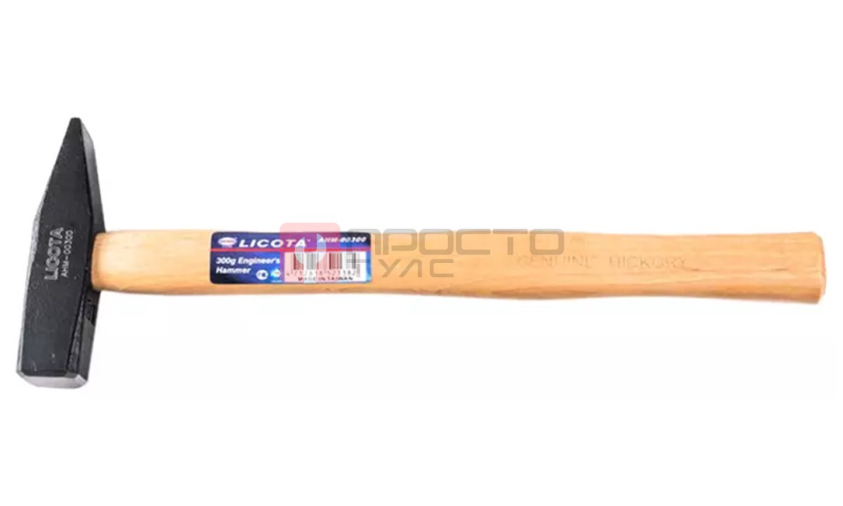  Licota AHM-00400 Молоток с ручкой из дерева гикори 400 г (0)