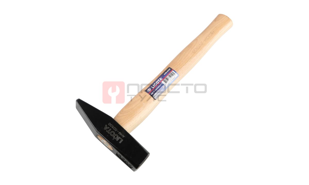 Licota AHM-00500 Молоток с ручкой из дерева гикори 500 г (1)