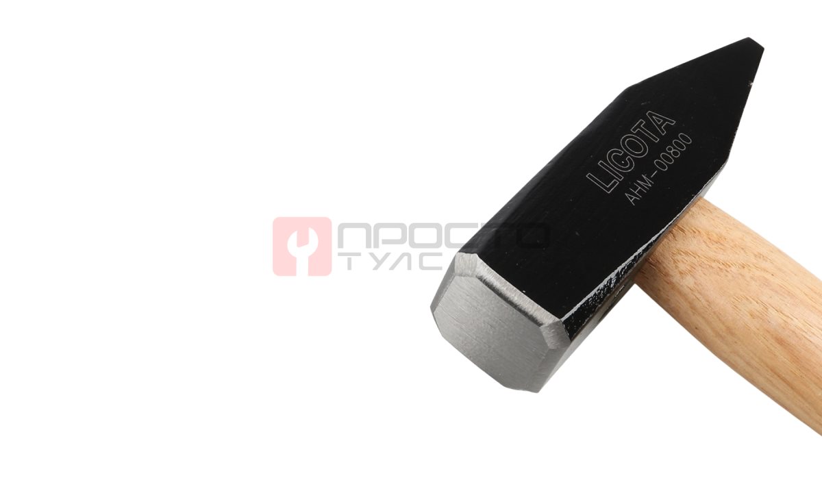  Licota AHM-00800 Молоток с ручкой из дерева гикори 800 г (1)
