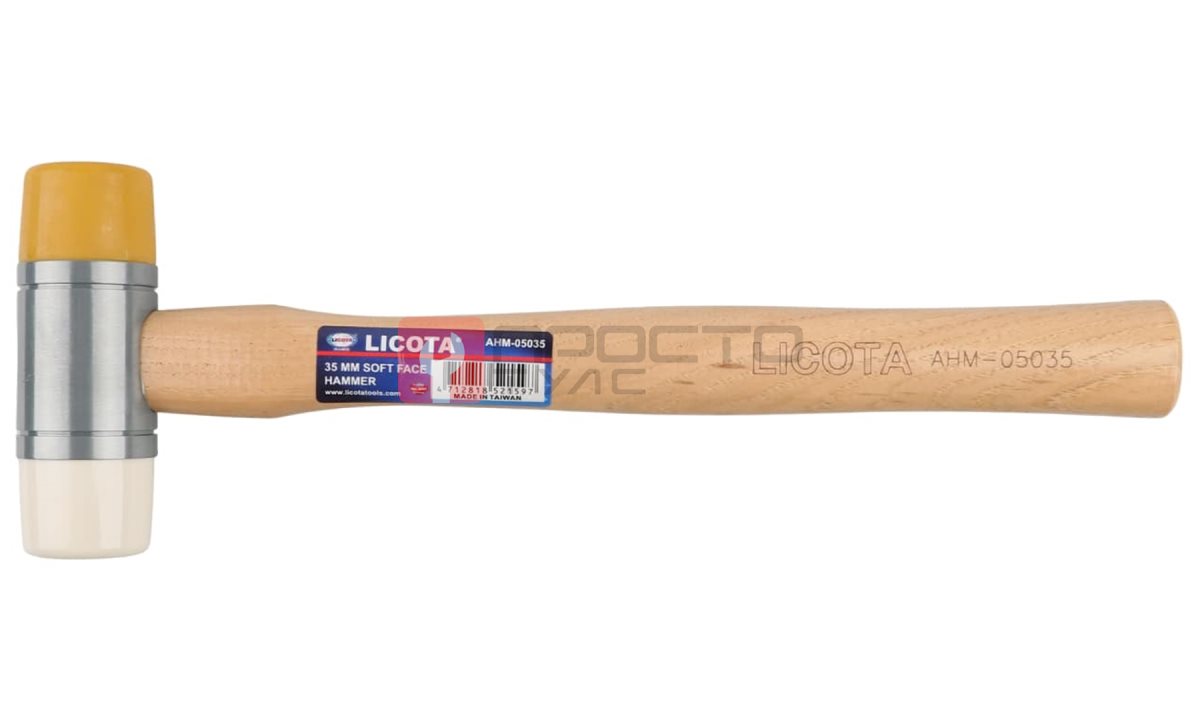  Licota AHM-05035 Молоток с мягким бойком полиуретан и нейлон (0)