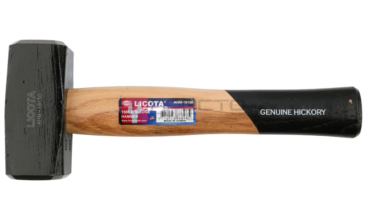  Licota AHM-19150 Кувалда с ручкой из дерева гикори, 1500 г (0)