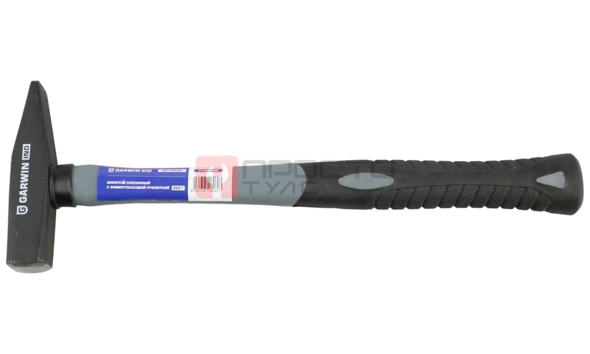  GARWIN INDUSTRIAL GHT-HF0200 Молоток слесарный с фибергласовой рукояткой, 200 г (0)