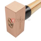  GARWIN PRO GHT-HW0800C Молоток медный с деревянной рукояткой, 800 г (2)