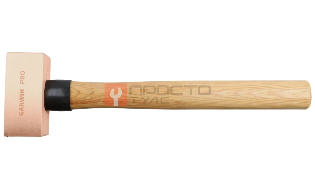  GARWIN PRO GHT-HW1500C Молоток медный с деревянной рукояткой, 1500 г (0)