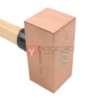  GARWIN PRO GHT-HW2000C Молоток медный с деревянной рукояткой, 2000 г (2)