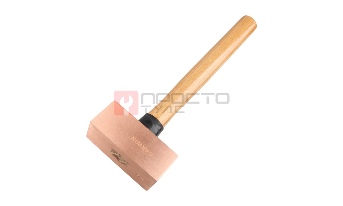  GARWIN PRO GHT-HW2500C Молоток медный с деревянной рукояткой, 2500 г (1)