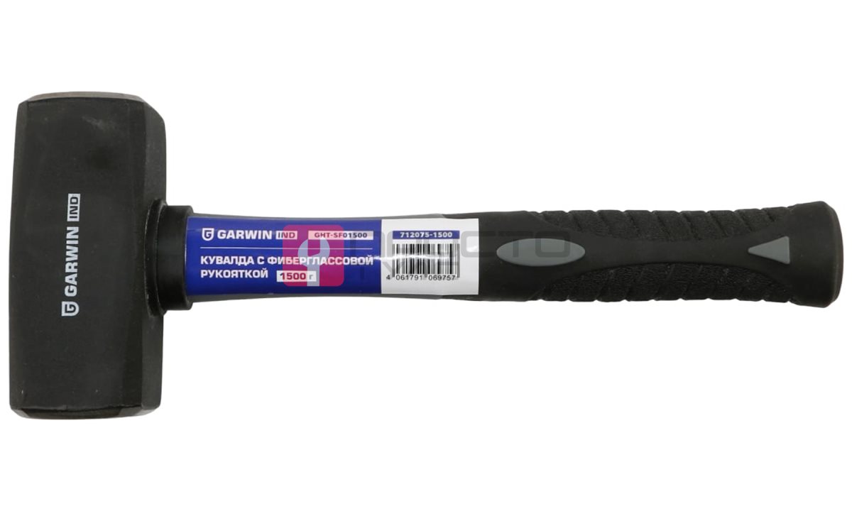  GARWIN INDUSTRIAL GHT-SF01500 Кувалда с фибергласовой рукояткой, 1500 г (0)